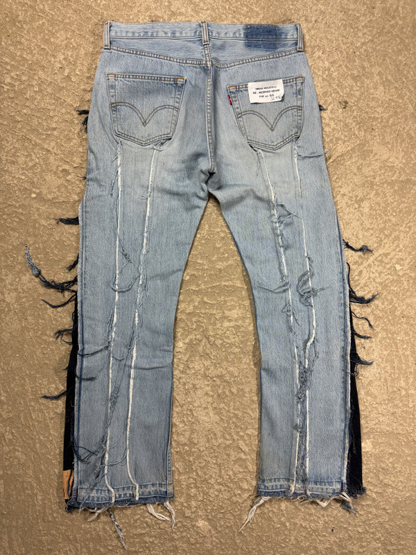 "3MEHA INDUSTRY" LEVI'S RE WORKED W34 L34