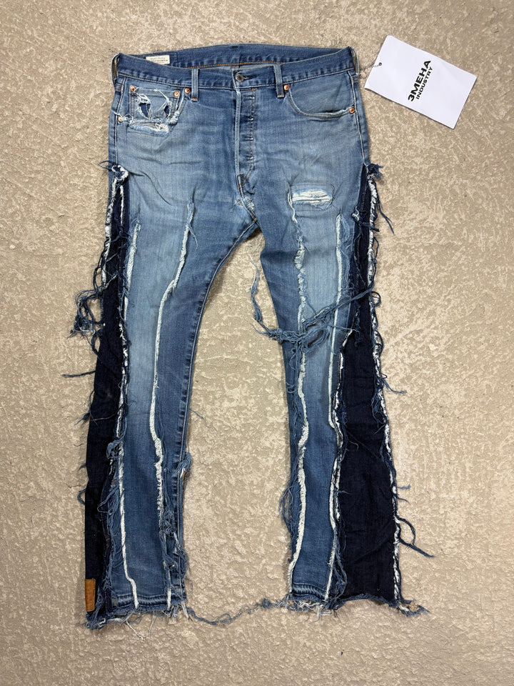 "3MEHA INDUSTRY" LEVI'S RE WORKED W34 L32