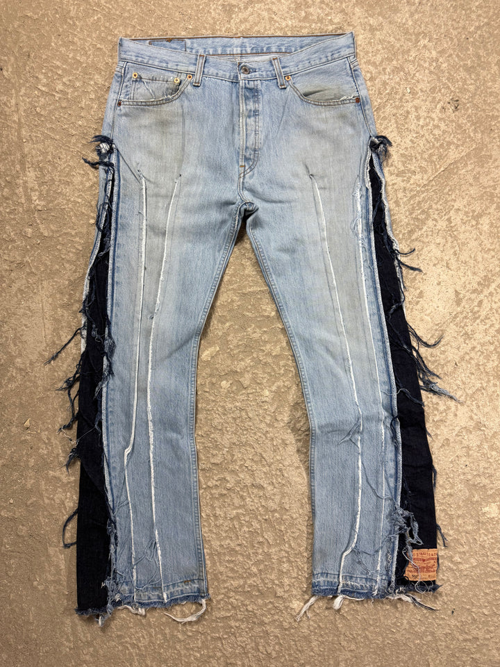 "3MEHA INDUSTRY" LEVI'S RE WORKED W34 L34