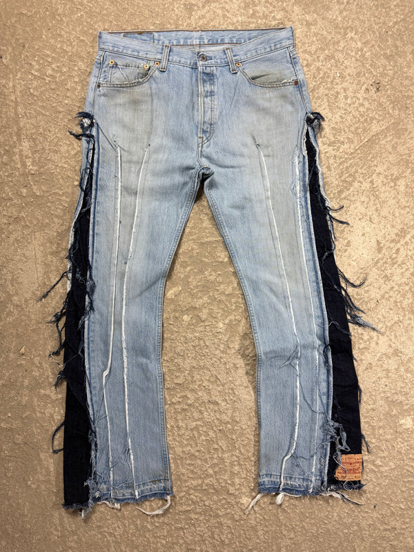 "3MEHA INDUSTRY" LEVI'S RE WORKED W34 L34