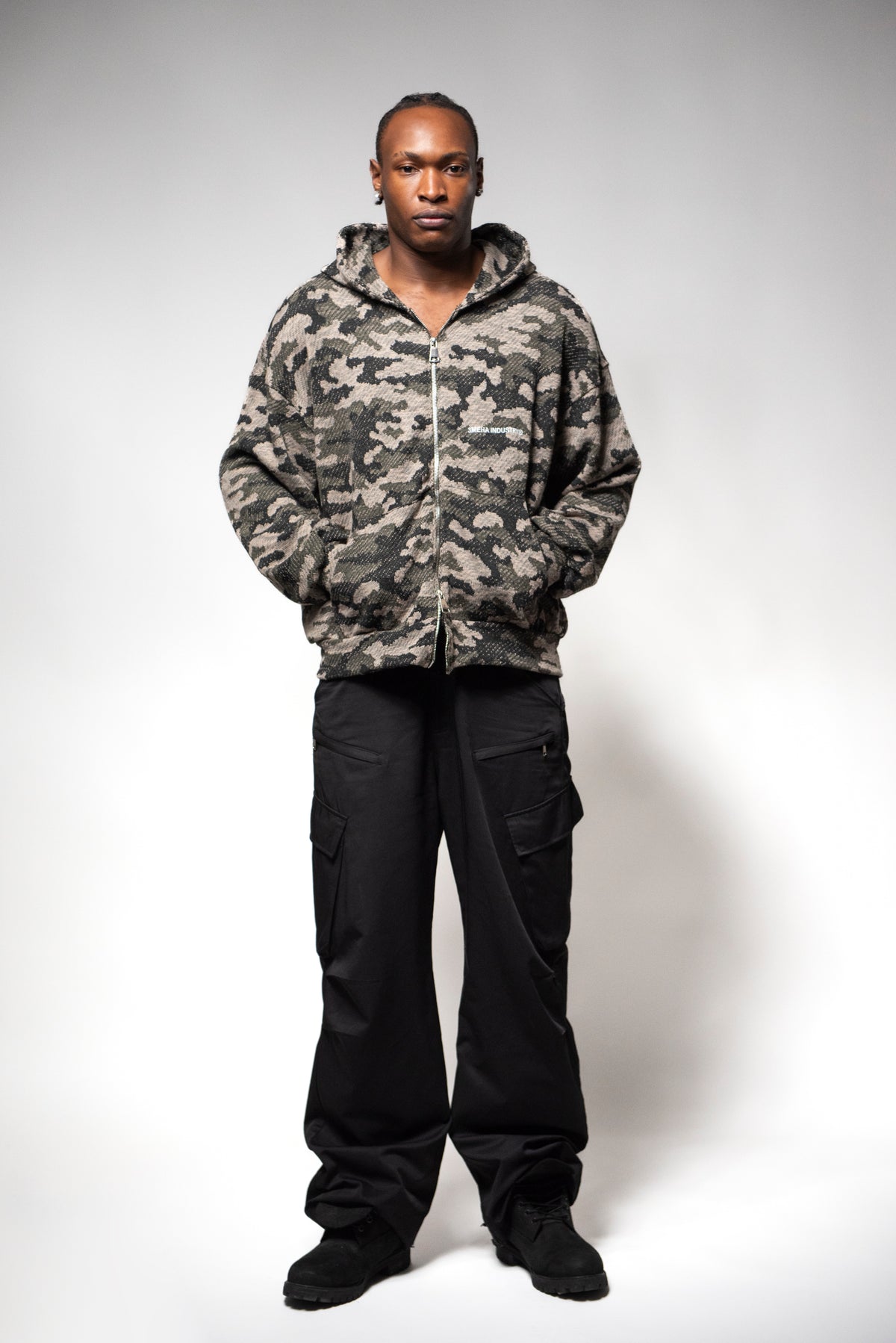 FRENCH CAMO HOODIE - 2 of 7