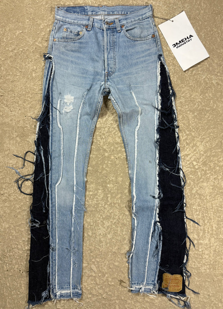 "3MEHA INDUSTRY" LEVI'S RE WORKED W27 L30