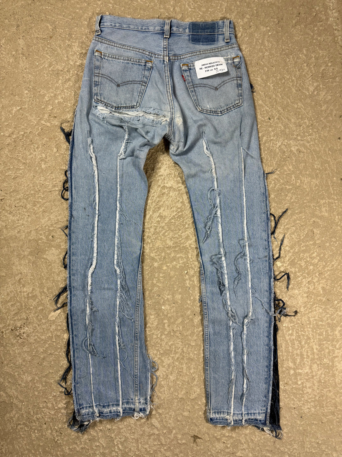 "3MEHA INDUSTRY" LEVI'S RE WORKED W27 L30 - 2 of 2