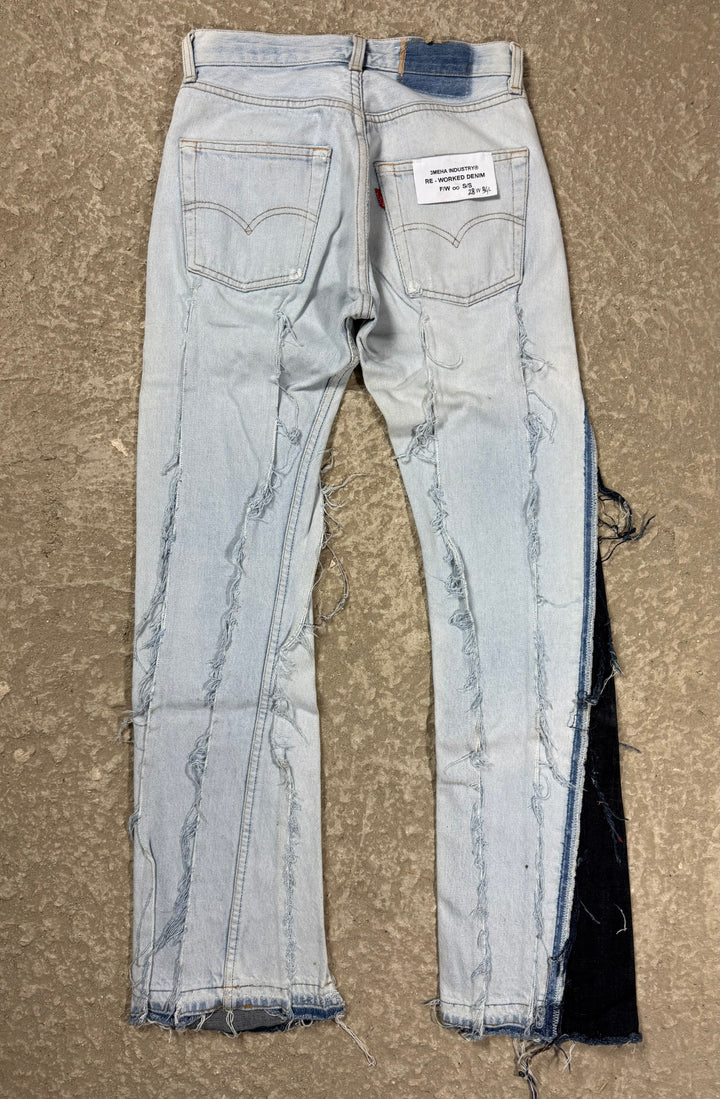 "3MEHA INDUSTRY" LEVI'S RE WORKED W28 L34
