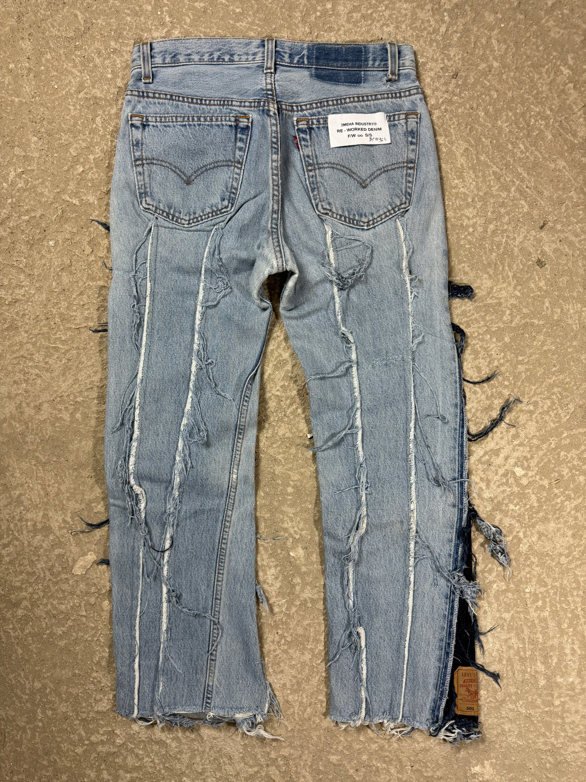 "3MEHA INDUSTRY" LEVI'S RE WORKED W31 L36 - 2 of 2