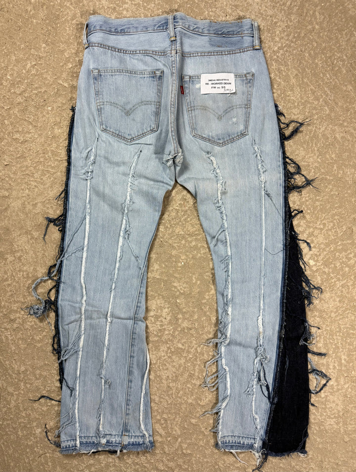 "3MEHA INDUSTRY" LEVI'S RE WORKED W31 L30