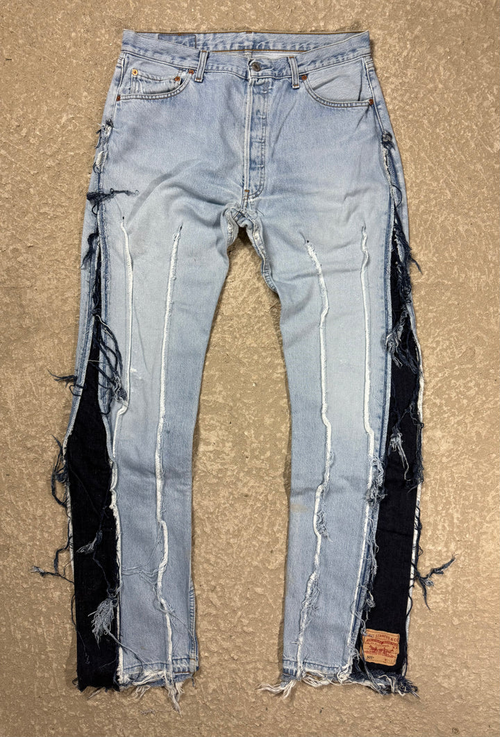 "3MEHA INDUSTRY" LEVI'S RE WORKED W31 L34