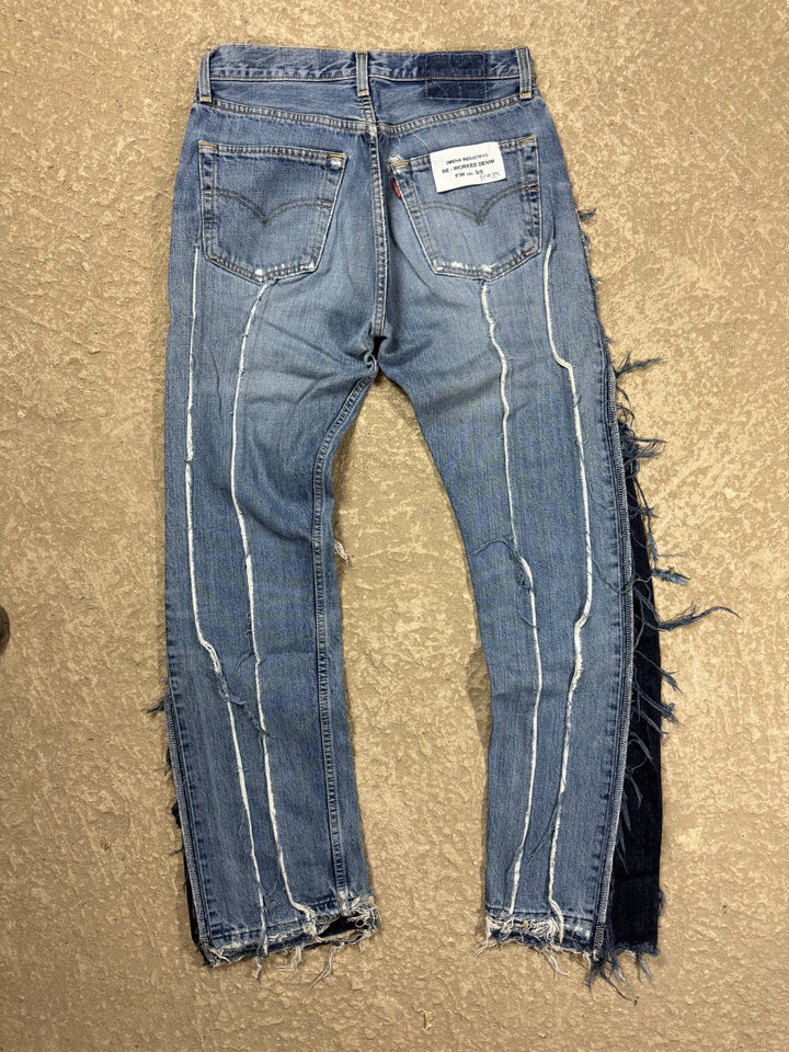 "3MEHA INDUSTRY" LEVI'S RE WORKED W31 L32