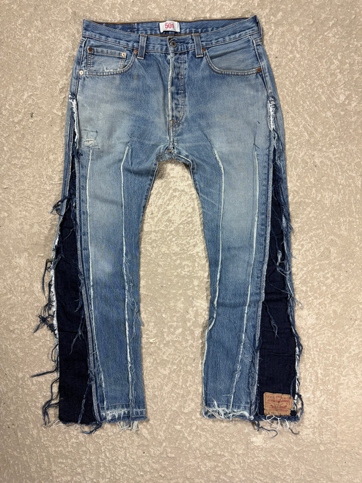 "3MEHA INDUSTRY" LEVI'S RE WORKED W32 L30