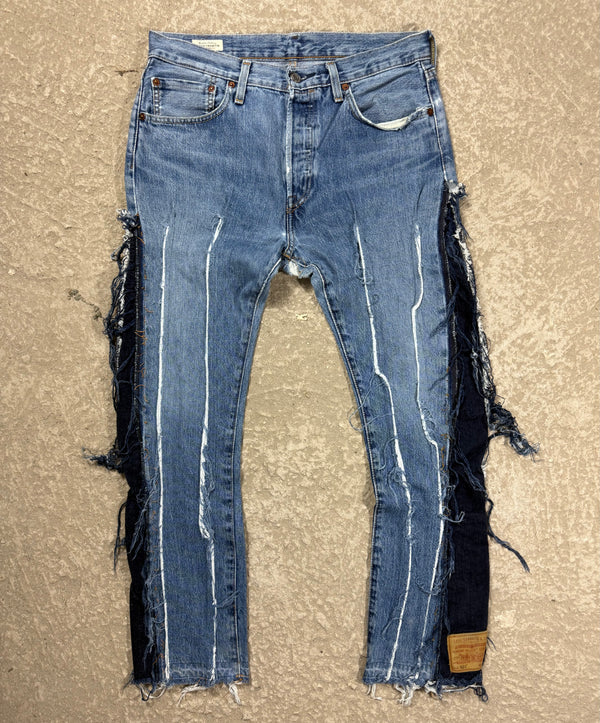 "3MEHA INDUSTRY" LEVI'S RE WORKED W32 L32