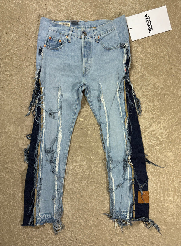 "3MEHA INDUSTRY" LEVI'S RE WORKED W32 L30