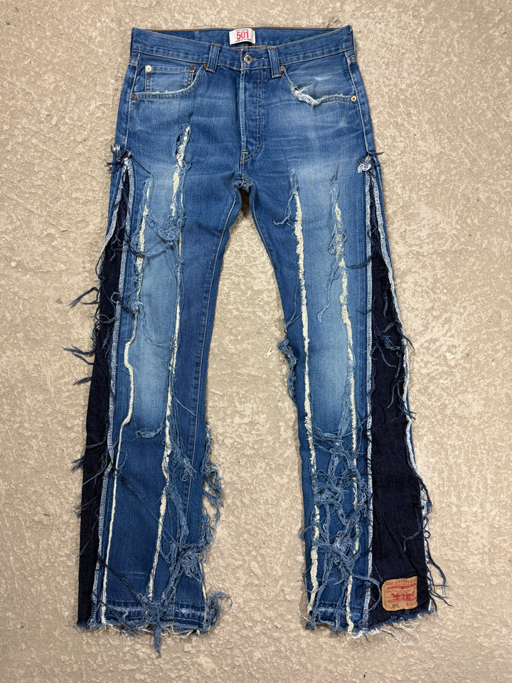 "3MEHA INDUSTRY" LEVI'S RE WORKED W32 L34