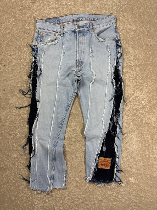 "3MEHA INDUSTRY" LEVI'S RE WORKED W33 L34