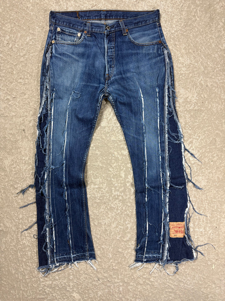 "3MEHA INDUSTRY" LEVI'S RE WORKED W33 L32