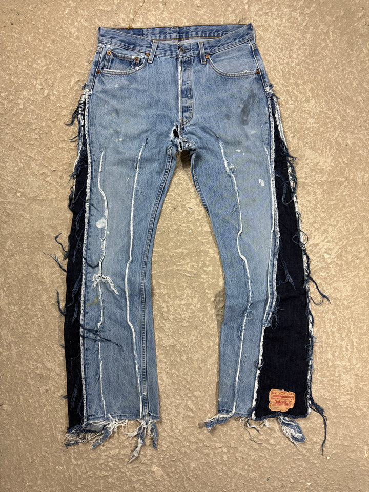 "3MEHA INDUSTRY" LEVI'S RE WORKED W33 L34