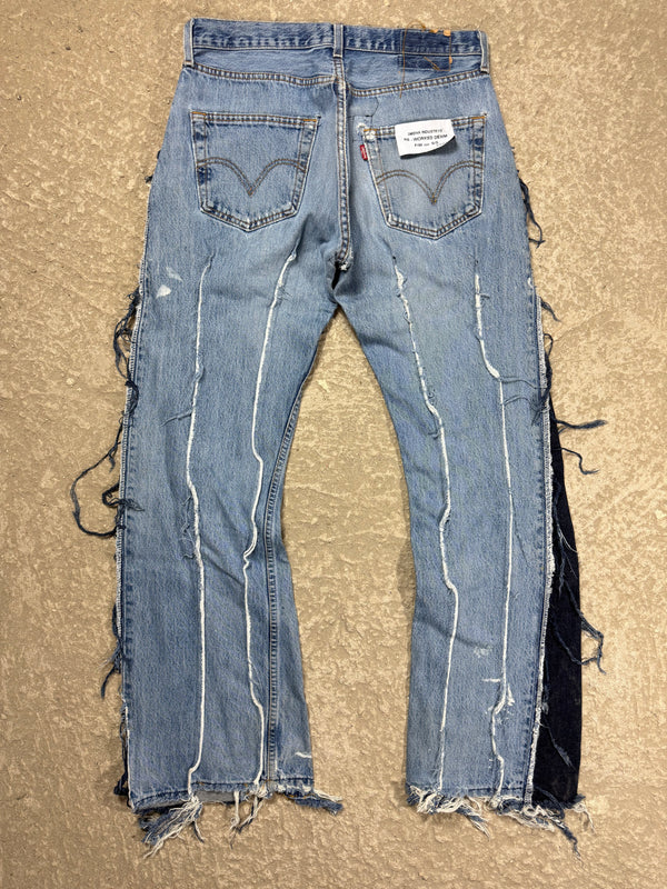 "3MEHA INDUSTRY" LEVI'S RE WORKED W33 L34