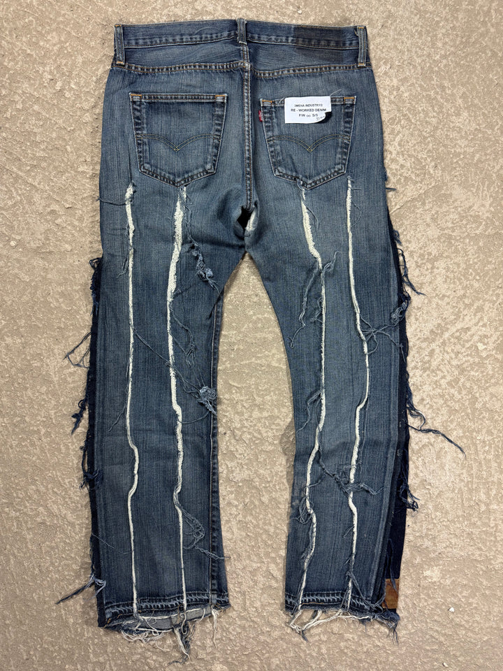 "3MEHA INDUSTRY" LEVI'S RE WORKED W33 L30