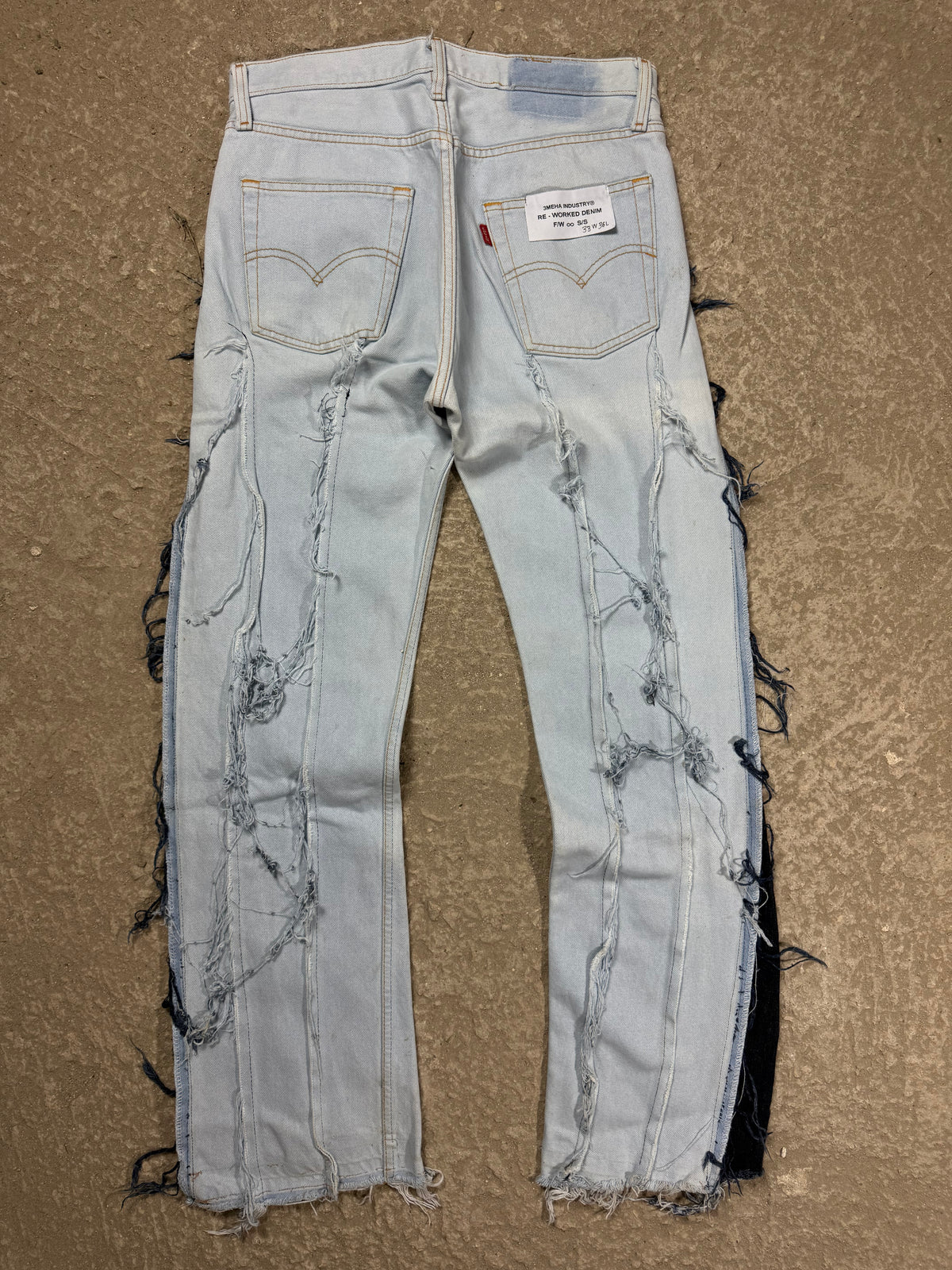 "3MEHA INDUSTRY" LEVI'S RE WORKED W33 L36 - 2 of 2