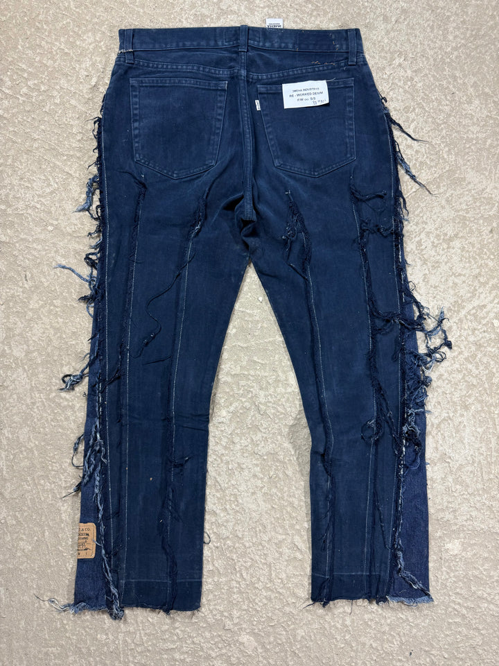"3MEHA INDUSTRY" LEVI'S RE WORKED W33 L30