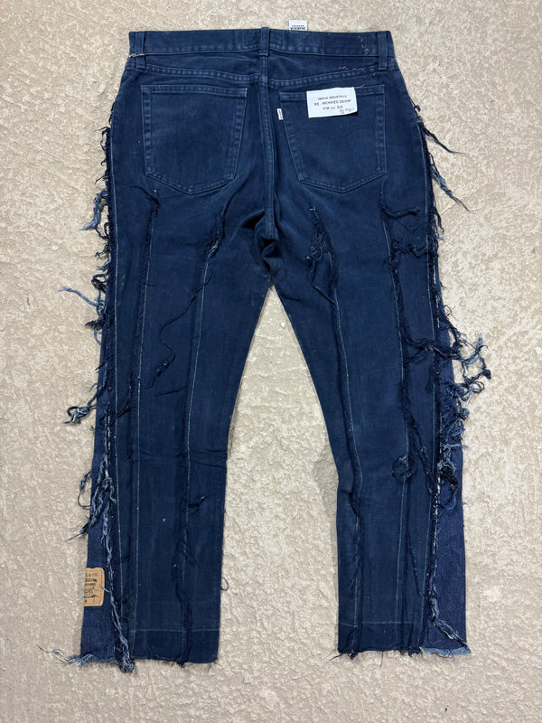 "3MEHA INDUSTRY" LEVI'S RE WORKED W33 L30