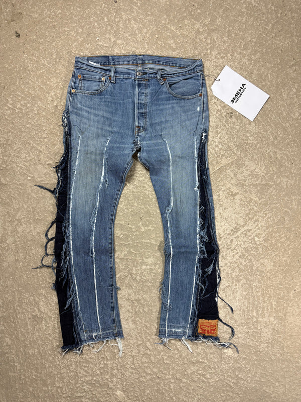 "3MEHA INDUSTRY" LEVI'S RE WORKED W34 L30