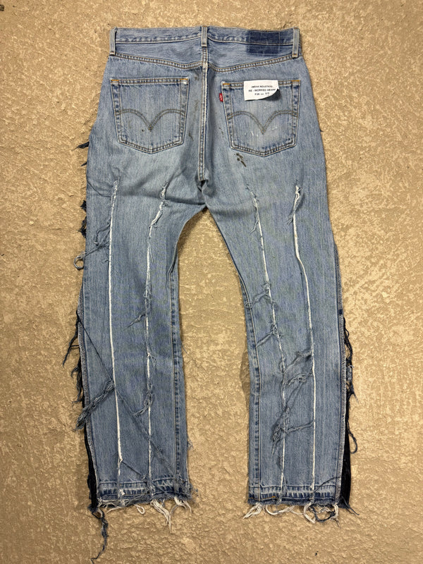 "3MEHA INDUSTRY" LEVI'S RE WORKED W34 L33