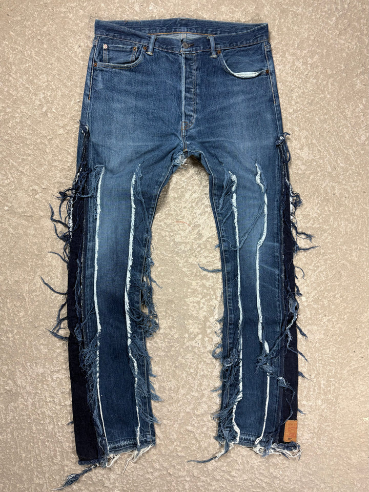 "3MEHA INDUSTRY" LEVI'S RE WORKED W34 L34