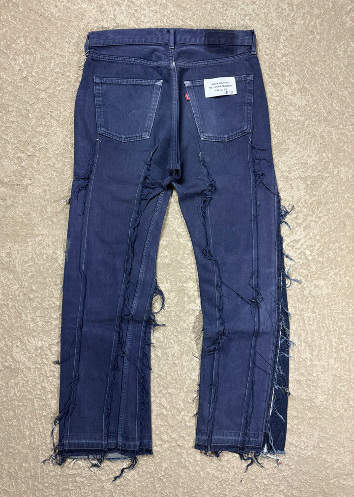 "3MEHA INDUSTRY" LEVI'S RE WORKED W34 L36