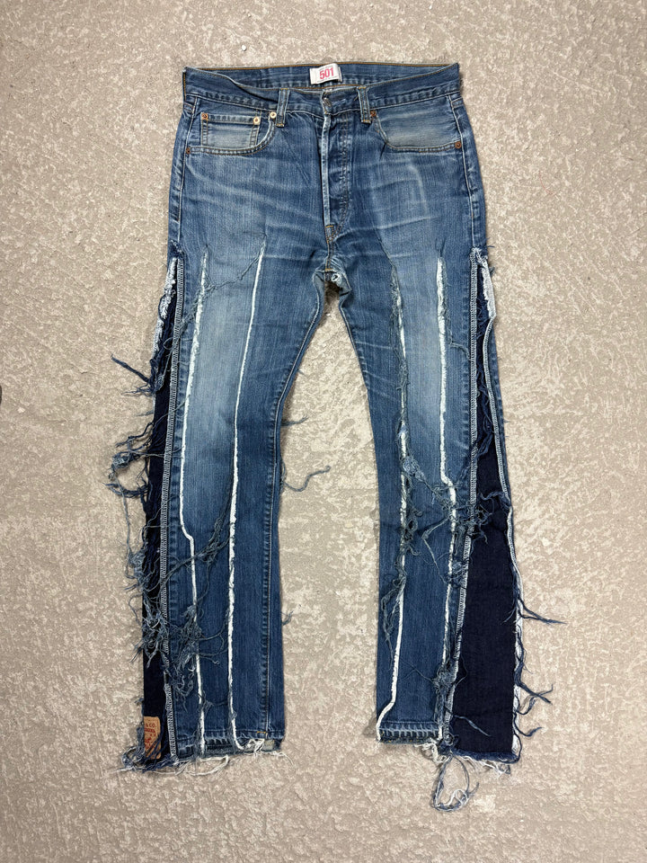 "3MEHA INDUSTRY" LEVI'S RE WORKED W34 L32