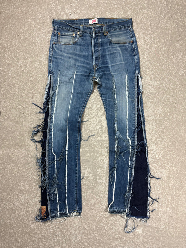 "3MEHA INDUSTRY" LEVI'S RE WORKED W34 L32