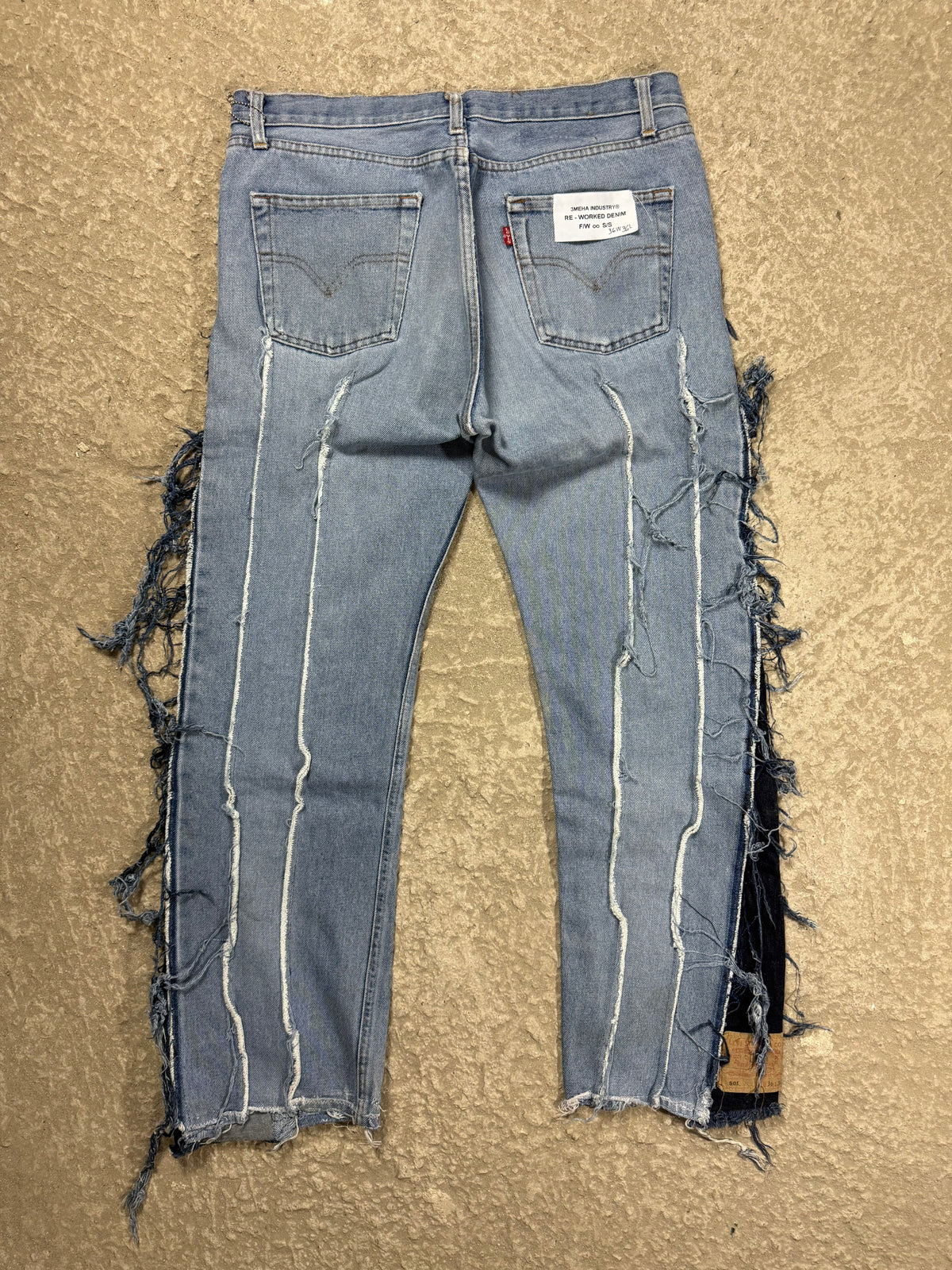 "3MEHA INDUSTRY" LEVI'S RE WORKED W36 L36 - 2 of 2
