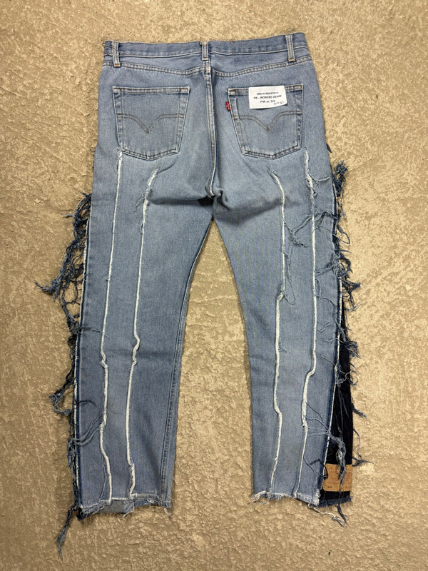 "3MEHA INDUSTRY" LEVI'S RE WORKED W36 L36