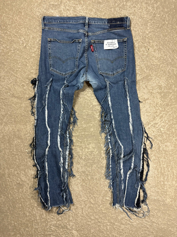 "3MEHA INDUSTRY" LEVI'S RE WORKED W36 L33