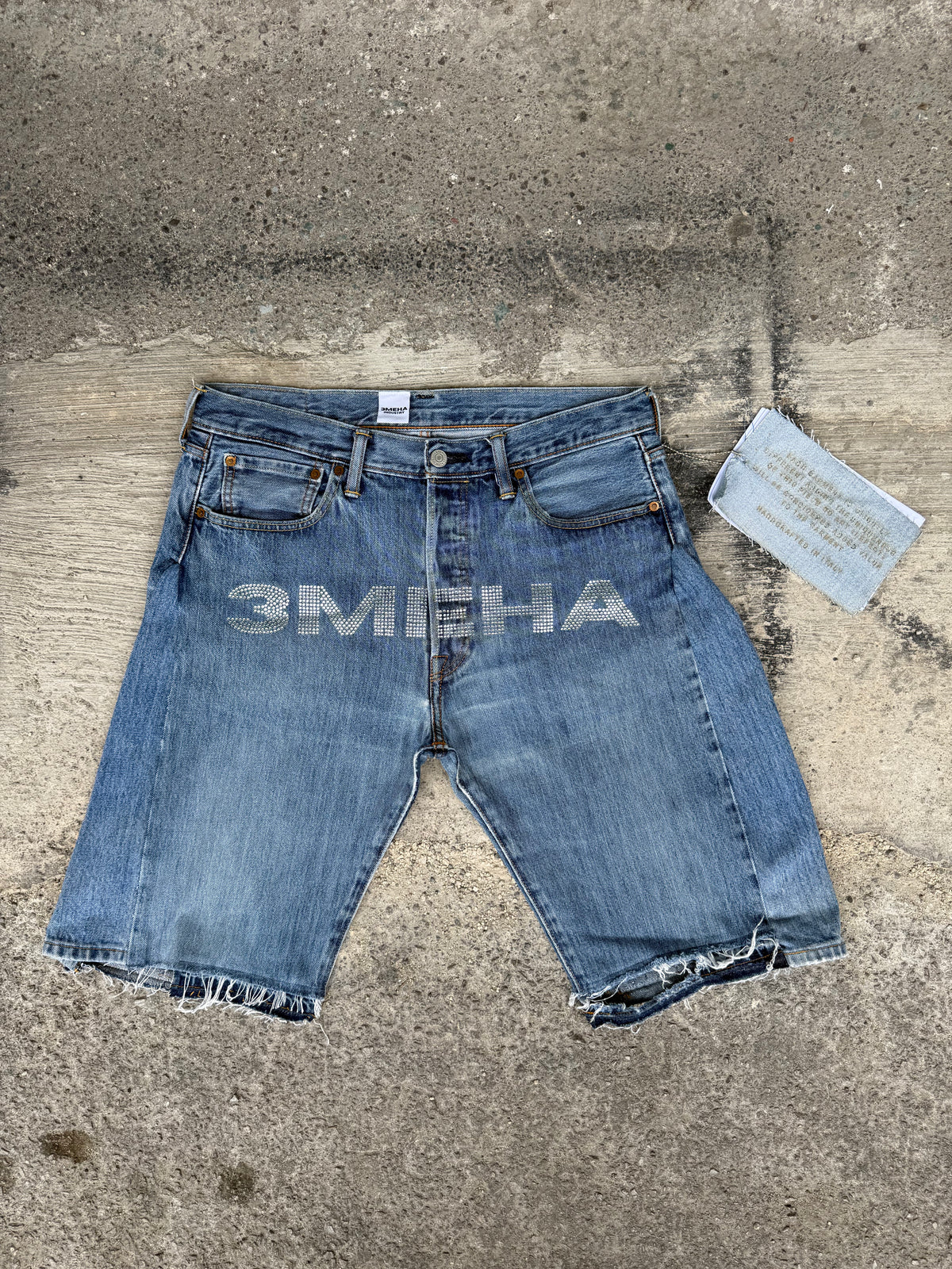 "3MEHA INDUSTRY" STAR JORTS W34 L32 - 1 of 2