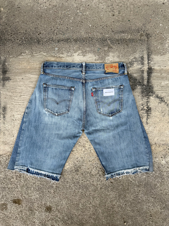 "3MEHA INDUSTRY" LEVI'S STAR JORTS W34 L32