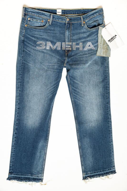 "3MEHA INDUSTRY" LEVI'S STAR CUSTOM W 40 L 32