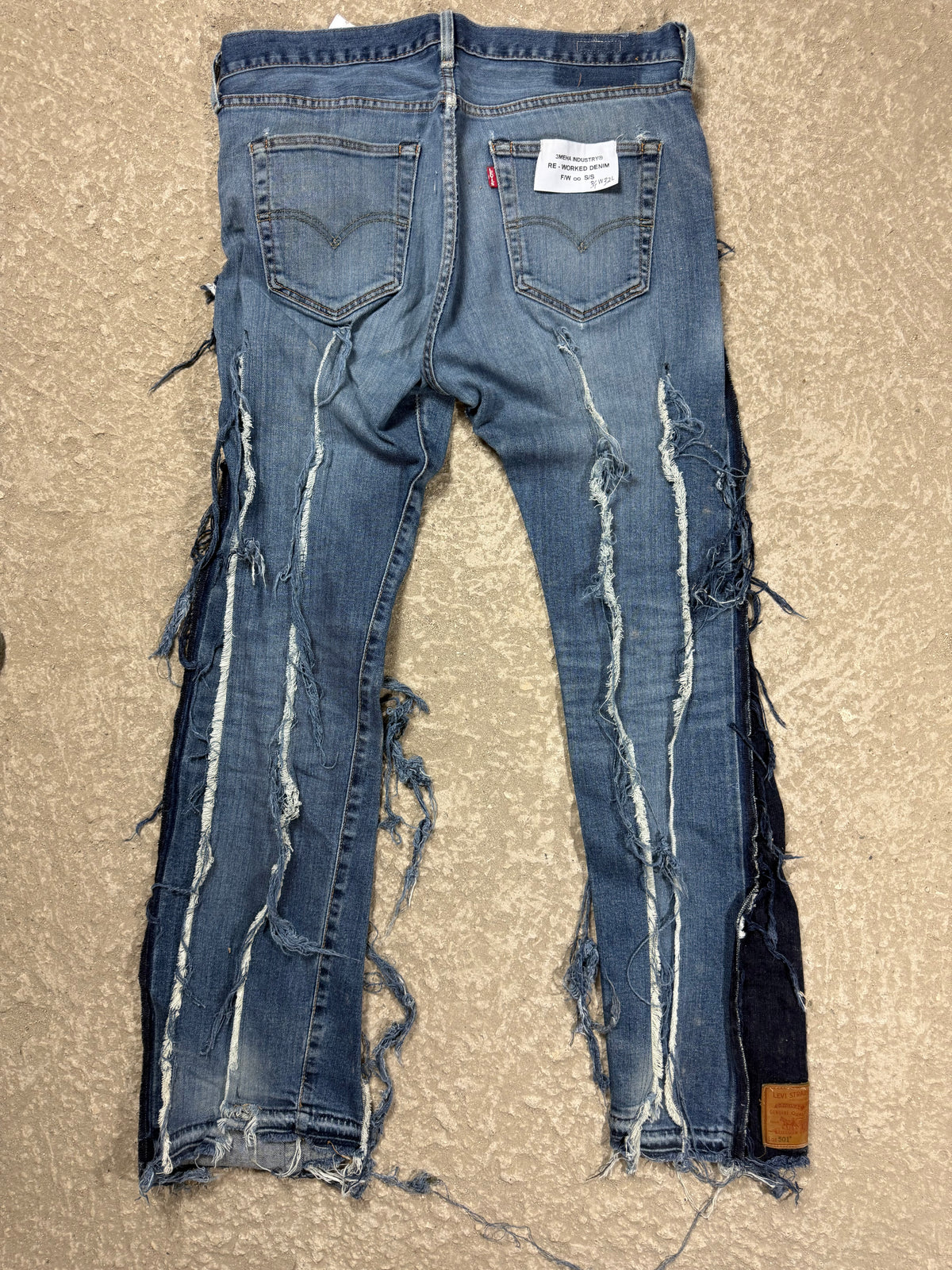 &quot;3MEHA INDUSTRY&quot; LEVI&#39;S RE WORKED W34 L32 - 2 of 2