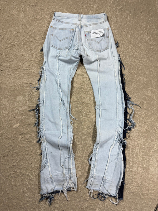 "3MEHA INDUSTRY" LEVI'S RE WORKED W24 L32
