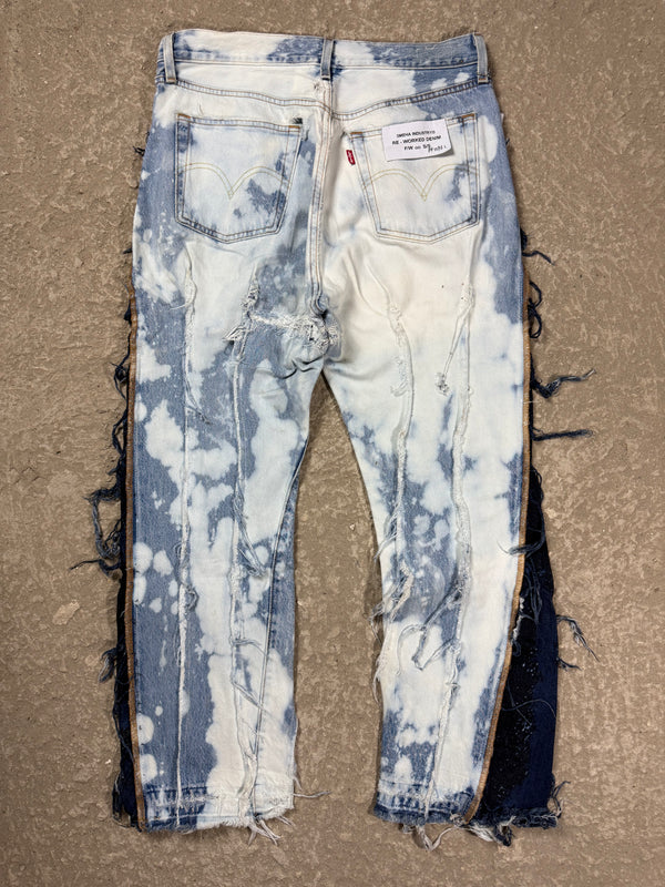 "3MEHA INDUSTRY" LEVI'S RE WORKED W29 L26