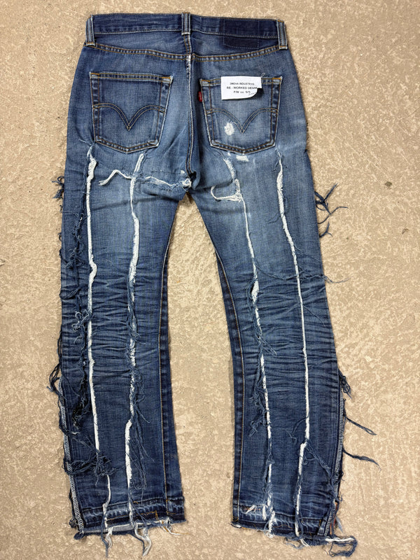 "3MEHA INDUSTRY" LEVI'S RE WORKED W31 L30