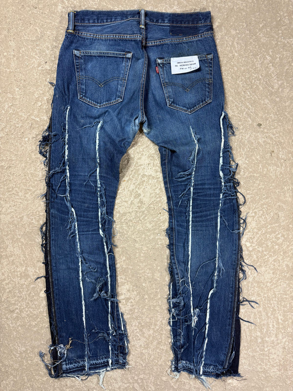 "3MEHA INDUSTRY" LEVI'S RE WORKED W31 L32