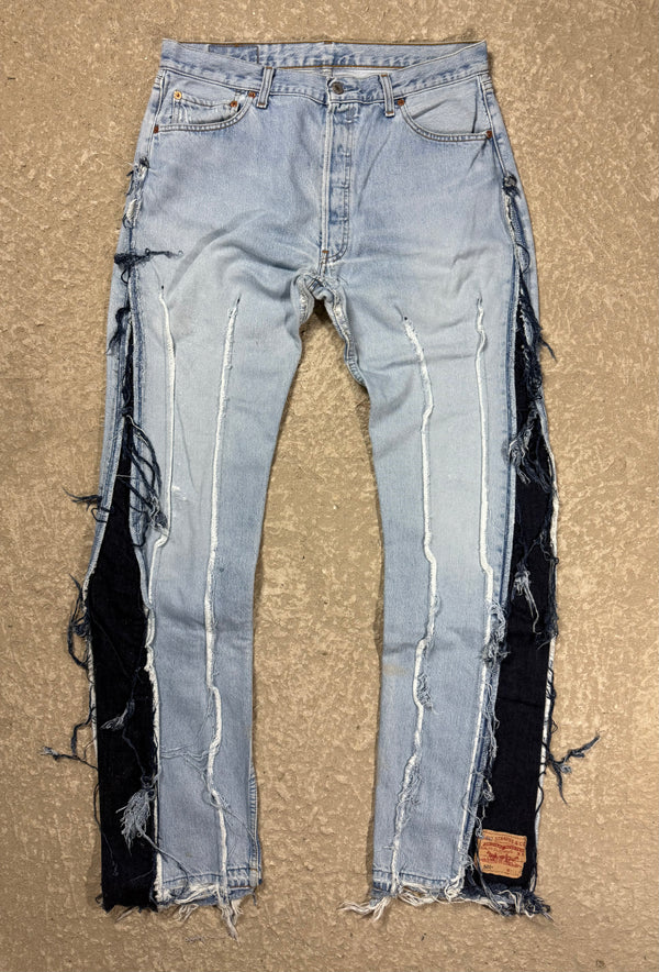 "3MEHA INDUSTRY" LEVI'S RE WORKED W31 L34