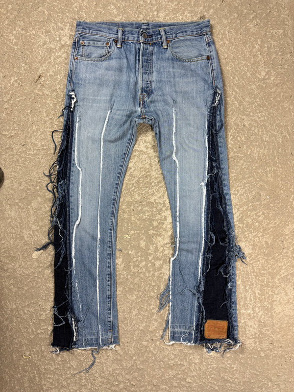 "3MEHA INDUSTRY" LEVI'S RE WORKED W32 L34
