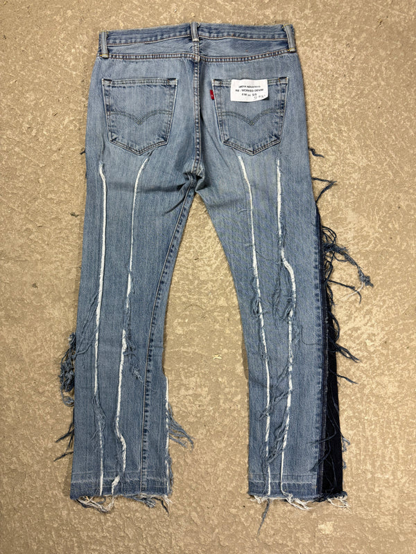 "3MEHA INDUSTRY" LEVI'S RE WORKED W32 L34