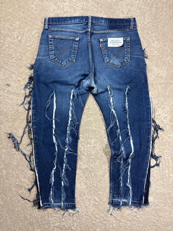 "3MEHA INDUSTRY" LEVI'S RE WORKED W33 L33