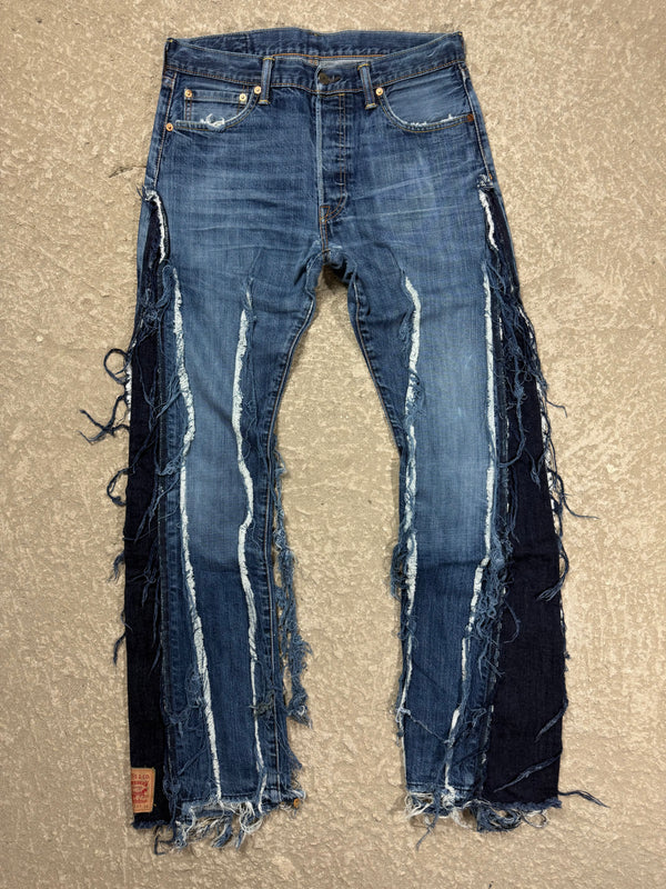 "3MEHA INDUSTRY" LEVI'S RE WORKED W33 L34