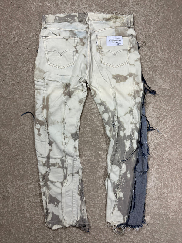 "3MEHA INDUSTRY" LEVI'S RE WORKED W34 L32