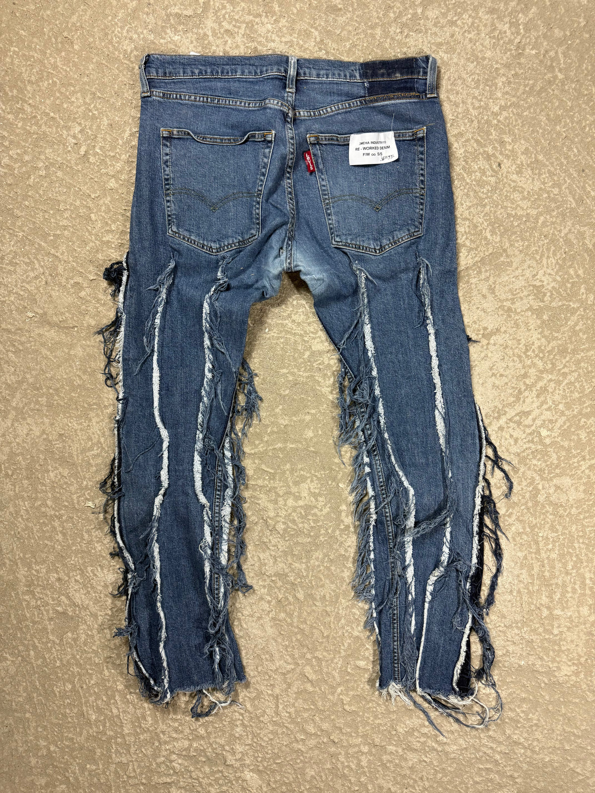 &quot;3MEHA INDUSTRY&quot; LEVI&#39;S RE WORKED W36 L33 - 2 of 2